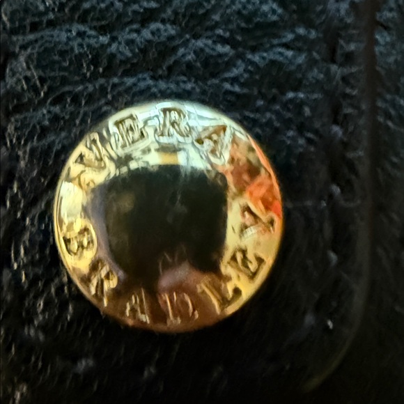 Vera Bradley Slim Travel Organizer Black Genuine pebbled Leather - Picture 4 of 10